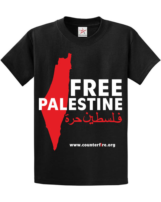 Free Palestine T-Shirt (Black)