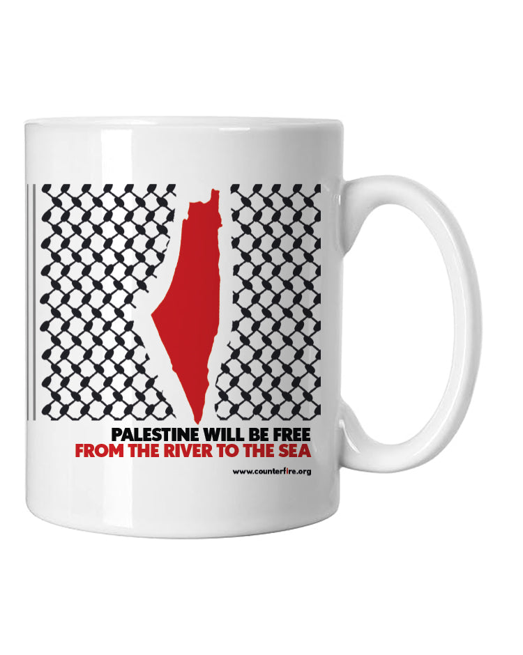 Palestine Keffiyeh Mug