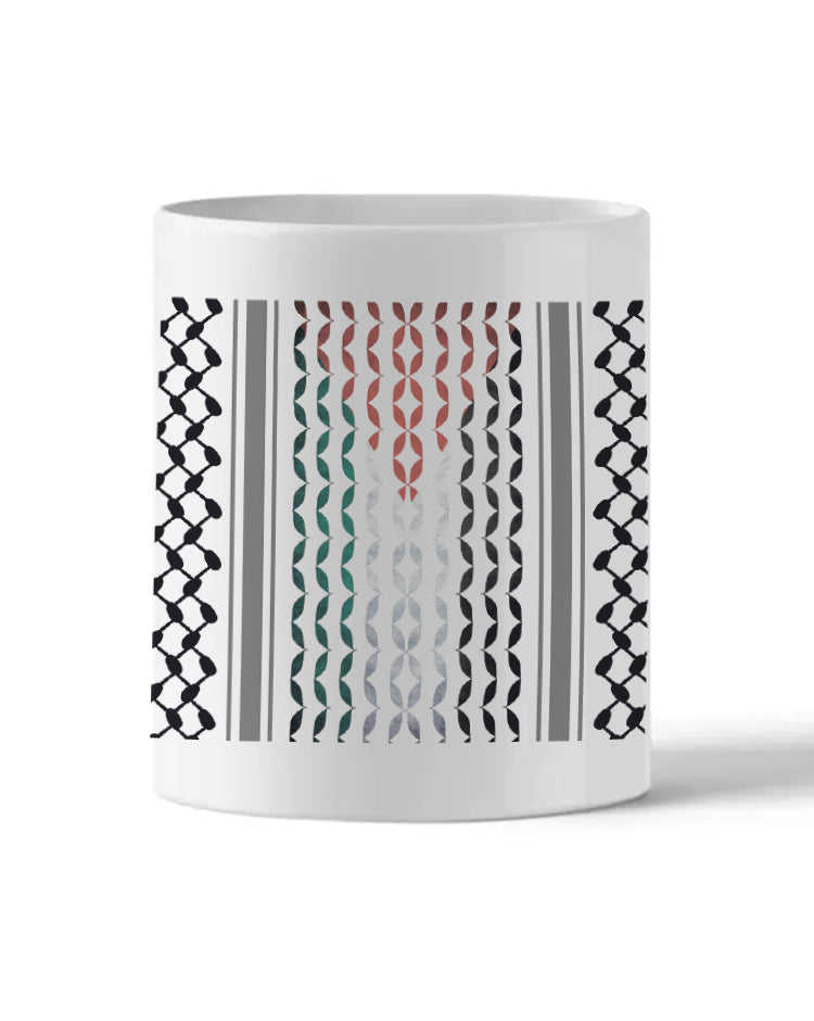 Palestine Keffiyeh Mug